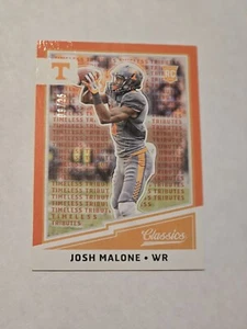 Josh Malone 2017 Classics Timeless Tributes Rookie Card #253 /25 - Picture 1 of 1