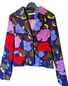 Trendjacke kurz für Jugenliche & Damen, mehrfarbig & modisch " Neuwertig " - Bild 1 von 3