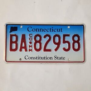 CONNECTICUT Commercial License Plate 🔥FREE SHIPPING🔥~ BA 82958