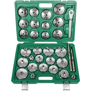 Oil Filter Wrench Set, 31PCS Oil Filter Socket Set, Oil Filter Cap Removal To... - Picture 1 of 8