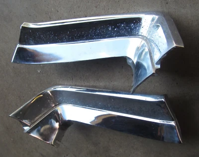 1966 Buick Riviera Rear Quarter Fender Extension Trim Molding Pair (2) Used 66 - Image 1 of 4