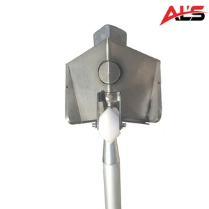 Rol-Plow 3" Combo Corner Roller and Stainless Drywall Corner Flusher with Handle - Picture 1 of 3