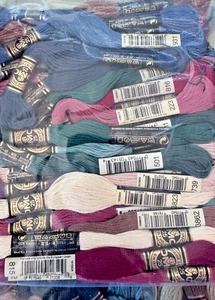DMC embroidery floss Mouline special 15 plus skeins grab bag set A - Picture 1 of 1