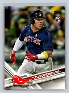 Topps Series 1 RC #210 2017 Yoan Moncada Boston Red Sox - Imagen 1 de 2