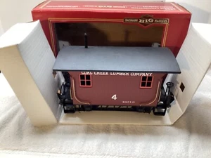 NUEVO Bachmann Big Haulers escala calibre G Coal Creek Lumber Company Caboose Nuevo de Lote Antiguo - Imagen 1 de 5