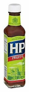HP Fruity sauce 9-oz glass bottle 2-pack Imported from UK