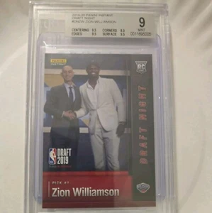 2019-20 Zion Williamson Draft night and two NBA Hoops RC - Picture 1 of 6