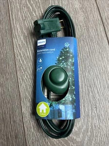 Cable de extensión Philips Home Power 9 pies con interruptor de pie 125V 13A 1 toma de corriente nuevo - Imagen 1 de 3