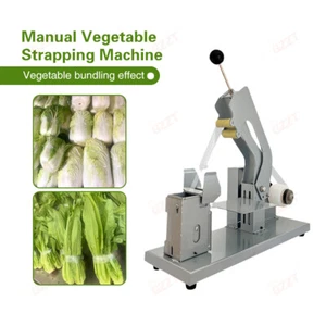 Commercial Manual Vegetable Strapping Machine SuperMarket Vegetable Packing - Picture 1 of 12