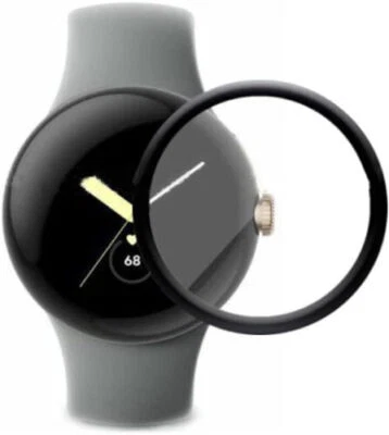 For Google Pixel Watch & Pixel Watch 2 Full Cover Screen Protector TPU 3D - Image 1 of 4