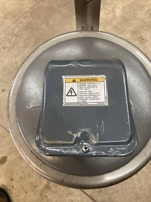 15 HP GE Electric Motor wire Cover Box - Image 1 of 3