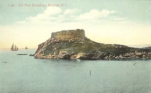 Postal de Old Fort Dumplings Fort Newport Rhode Island - Imagen 1 de 2