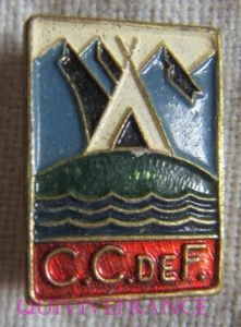 BG13819 - BADGE BADGE BADGE CAMPING CLUB DE FRANCE - Picture 1 of 2