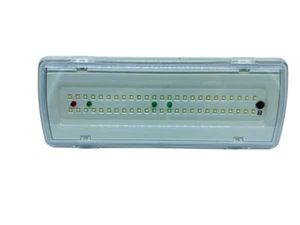 Lampada Plafoniera Emergenza 50 Led 3.5w 406 Lumen Incasso Parete Luce Bianco - Foto 1 di 6