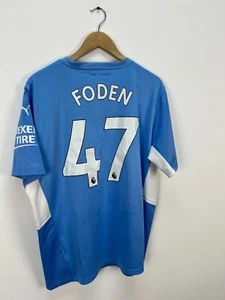 Camiseta de fútbol local Manchester City 2021/22 Foden talla XL - Imagen 1 de 7