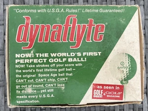 Caja de pelotas de golf Dynaflyte de colección 3 mangas selladas de 4 garantía de vida EDAD ESPACIAL NOS - Imagen 1 de 10