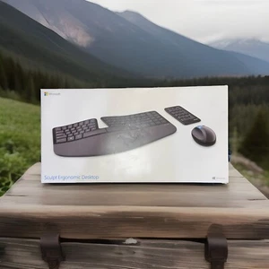 Escritorio ergonómico esculpido Microsoft L5V-00001 - negro PROBADO - Imagen 1 de 5