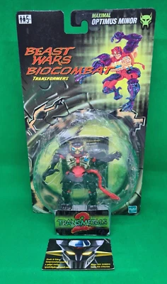 Hasbro 1999 - Maximal Optimus Minor- Transmetal 2 - Beast Wars Biocombat - - New - Image 1 of 4