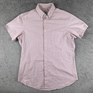 Mizzen Main Hemd Herren M Mehrfarbig Gestreift Classic Fit Kurzarm Knopfleiste - Bild 1 von 10