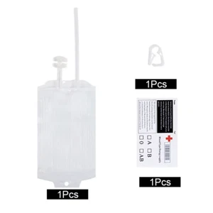 350Ml Halloween Blood Bags for Drinks,Blood Bags of Vampire,Energy Drink Bags,Dr - Picture 1 of 15