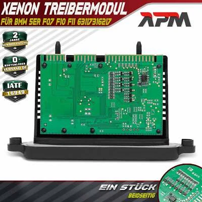 Xenon modul Scheinwerfer Treibermodul für BMW 5er F10 F18 F07 F11 518-535 09-13 - Bild 1 von 4