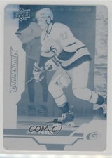 2018-19 Upper Deck Compendium Printing Plate Cyan 1/1 Brett Pesce #72 7sh