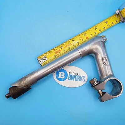 SR 1" (22.2mm) Quill Stem 80mm Tall! 125mm Height 25.4mm Clamp 1974   c3 - Image 1 of 4