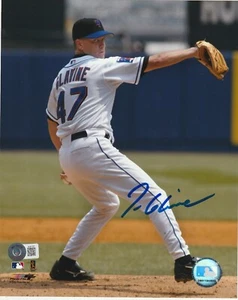 TOM GLAVINE Signed New York METS 8x10 PHOTO Beckett Authentic (BAS) - Picture 1 of 2