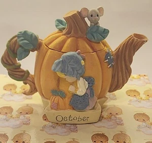 Precious Moments Mini Teapot October - Picture 1 of 11