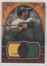 2019 Topps Tribute Single Player Dual Relics Orange /25 Reggie Jackson HOF