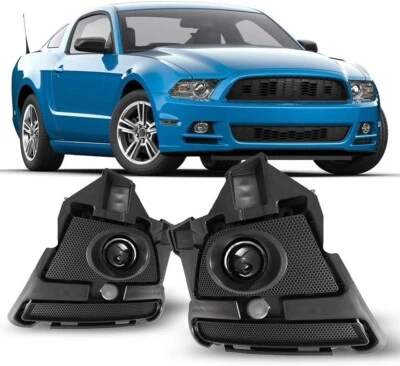 Luces antiniebla para Ford Mustang 2013 2014 luces de parachoques de conducción con cable + kit de interruptor Foto 1 de 4