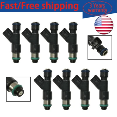 8pcs Fuel Injector 12594512 for 2007-09 Chevrolet Tahoe Silverado Avalanche 5.3L — 第 1/4 张图片