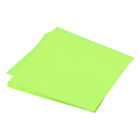 25 Sheet Origami Paper Fluorescent Green 4x4 Inch Square Sheet