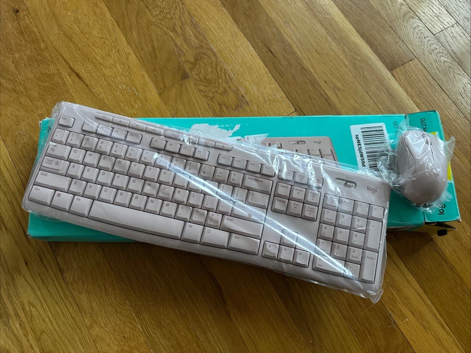 Logitech MK270 Wireless Keyboard and Mouse Combo - Rose - Image 1 of 1