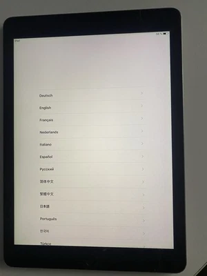 Apple iPad Air Model A1474, Wi-Fi, 16 GB, Space Grey, Part-No MD785FD/A - Bild 1 von 4