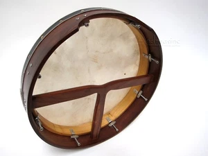 ROOSEBECK TUNABLE SHEESHAM BODHRAN DRUM T-BAR 16 X 3.5" NEW - Picture 1 of 4
