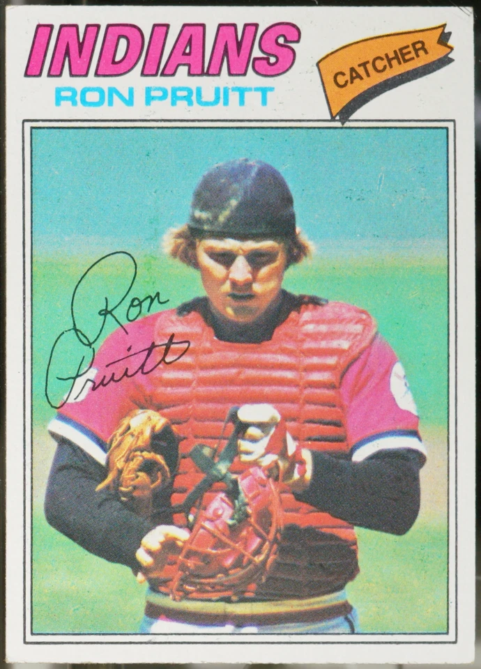 1977 Topps Baseball Ron Pruitt #654 EX - Image 1 of 1