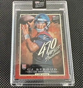 Topps Now 2023 - C.J. Stroud #CJ1 RC - Foto 1 di 2