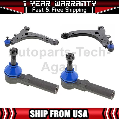 Brazo de control de extremo de barra de amarre delantera 4 Mevotech para Chevrolet Impala Limited 2014-2016 Foto 1 de 4