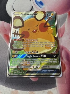 💥 Pokemon TCG Legami Ininterrotti - Dedenne GX 195A/214 Arte Alternativa Holo 2020 - Foto 1 di 2