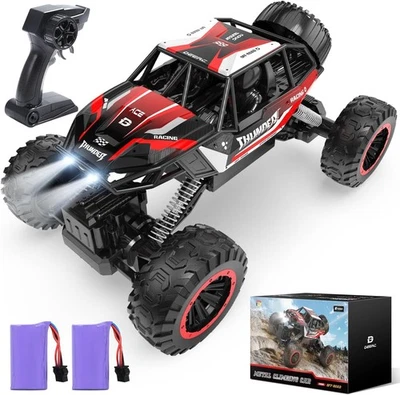 DEERC DE85 Ferngesteuertes Auto 4WD, 1:12 RC Auto mit Ersatzreifen, All Terra... - Bild 1 von 4