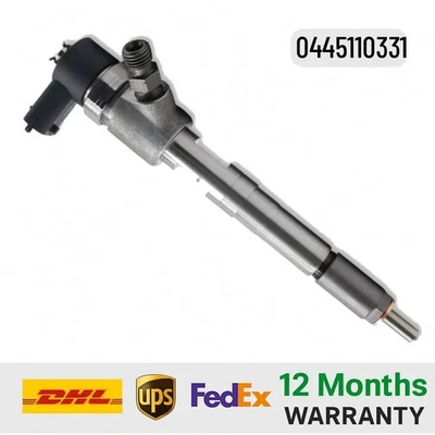 0445110331 Inyector de combustible Common Rail para Fiat DOBLO LANCIA LINEA Opel ASTRA Foto 1 de 4