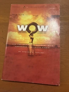 WOW TOP Christian HITS for YOUTH CHOIR Song Book Steven Taylor 2002 EX FS - Picture 1 of 10