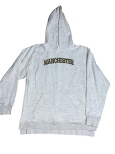 League Hoodie Herren Medium Beige Sweatshirt Pullover Manchester University - Bild 1 von 2