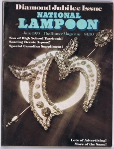 NATIONAL LAMPOON # 75 giugno 1976 US Satira Mag - Foto 1 di 1