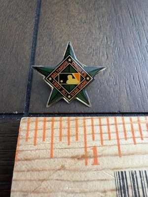 Vintage Baltimore Orioles Lapel Pin 1993 All Star Game MLB Baseball Green 90s - Image 1 of 3