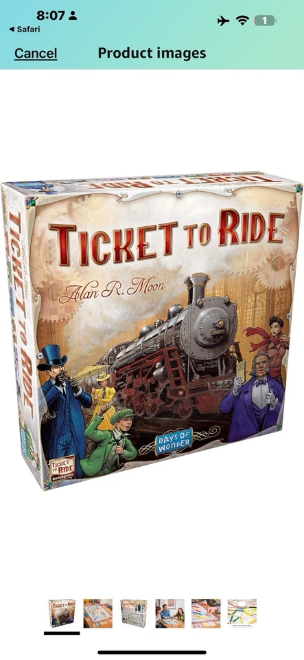 Days Of Wonder  USA Ticket To Ride Board Game Alan R. Moon - NEW SEALED - Image 1 of 1