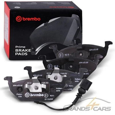 BREMBO BREMSBELÄGE SATZ VORNE FÜR VW GOLF 4 5 6 JETTA 3 4 POLO 9N BORA 1 - Bild 1 von 4