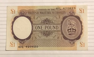 Gran Bretaña 1 libra 1943 P-M6a XF - Imagen 1 de 2