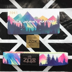 Zox Armband groß YOUR JOURNEY MATTERS elastisches Armband positive Affirmation - Bild 1 von 3